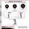 Service Caster 6'' High Temp Glass Filled Nylon Wheel Swivel Caster with Roller Bearing SCC-20S620-GFNRHT - alternate 4